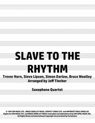 Book cover for Slave To The Rhythm