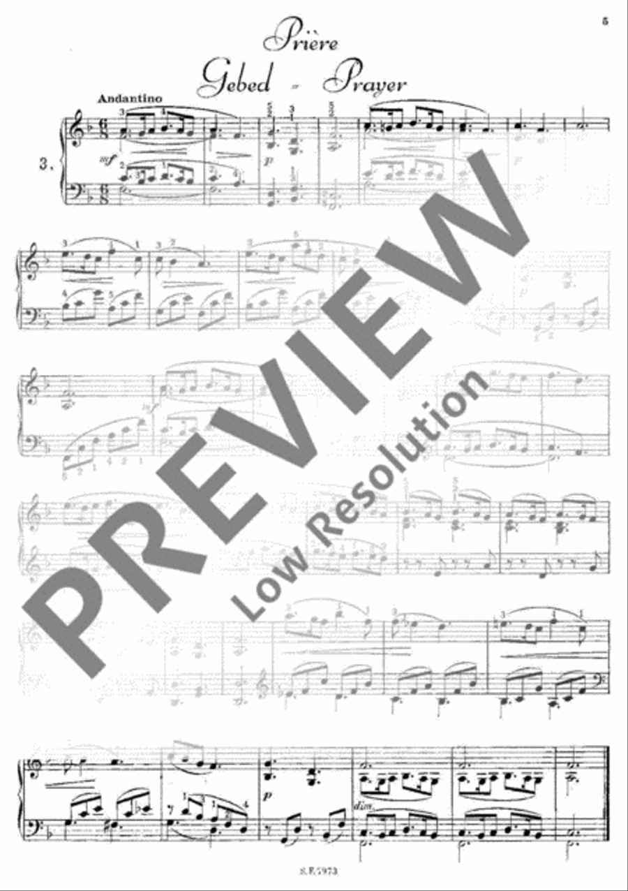 10 Pieces for Children Piano Solo scores gallery preview page 6