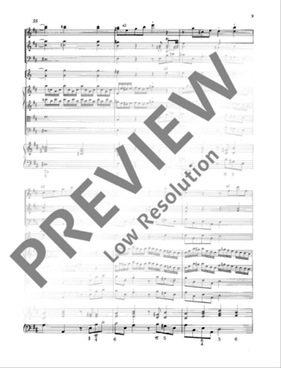 Symphony No. 1 Flute scores gallery preview page 10