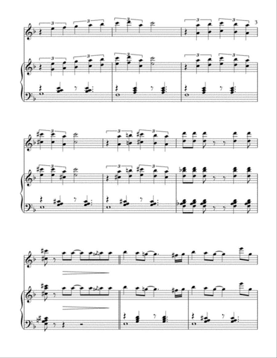 Sway (Quien Sera) Violin Solo scores gallery preview page 4