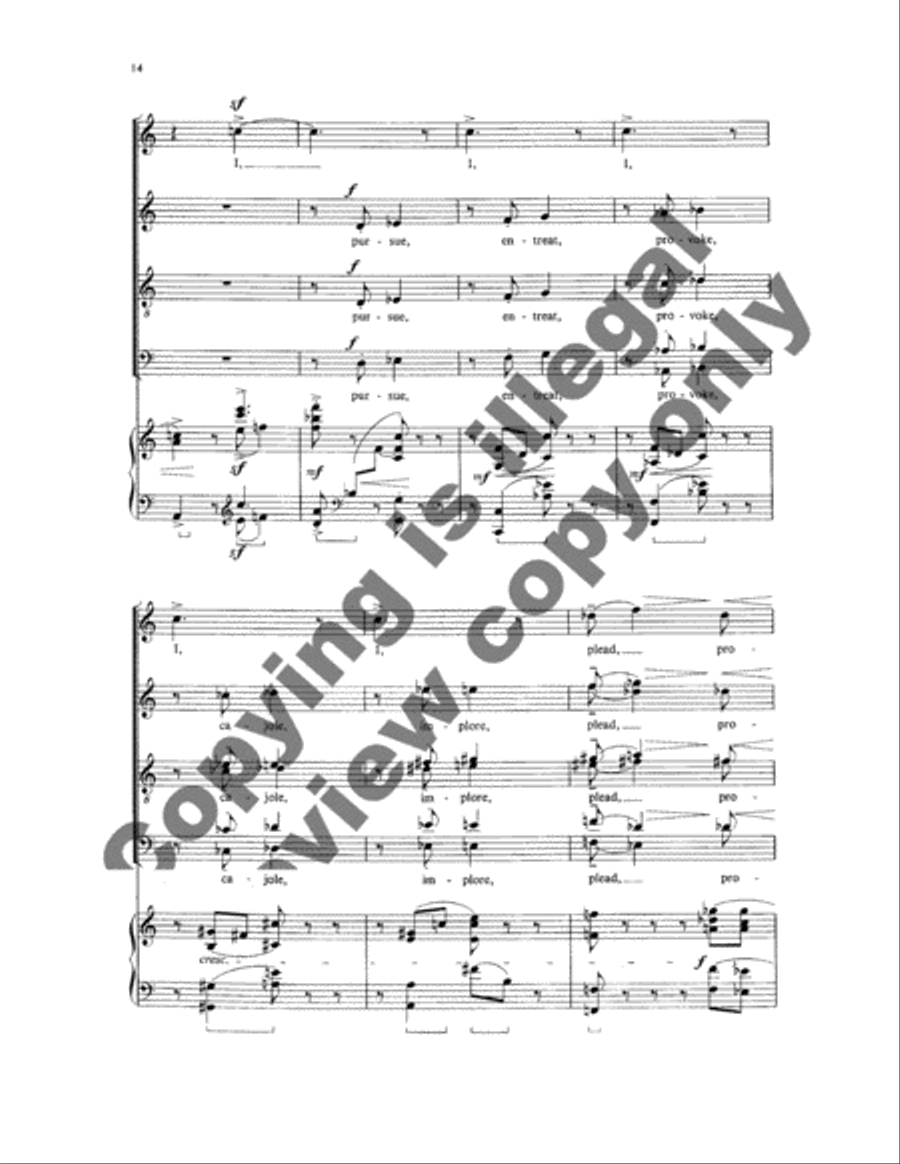 The Chase 4-Part scores gallery preview page 14