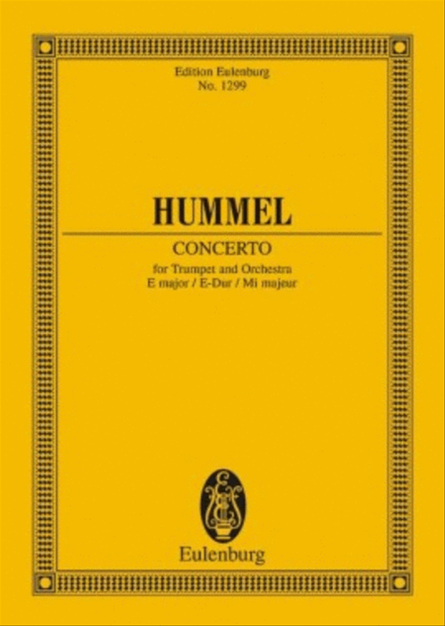 Concerto in E Major Orchestra scores gallery preview page 1