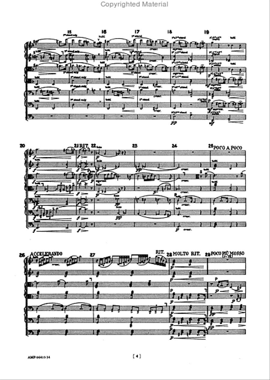 Verklärte Nacht (Transfigured Night), Op. 4 (1943 Revision) Orchestra scores gallery preview page 3