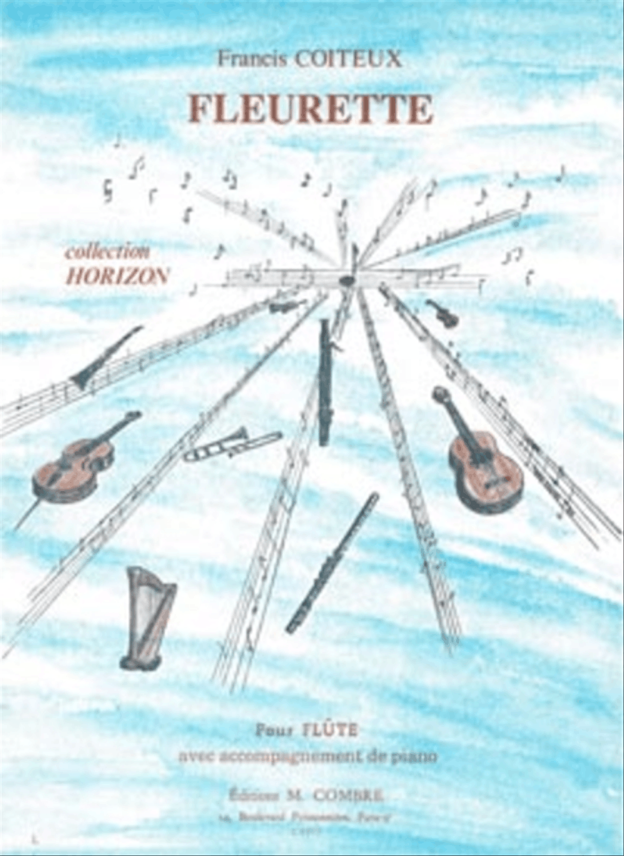 Fleurette Flute Solo scores gallery preview page 1