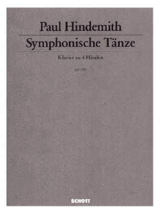 Book cover for Symphonic Dances