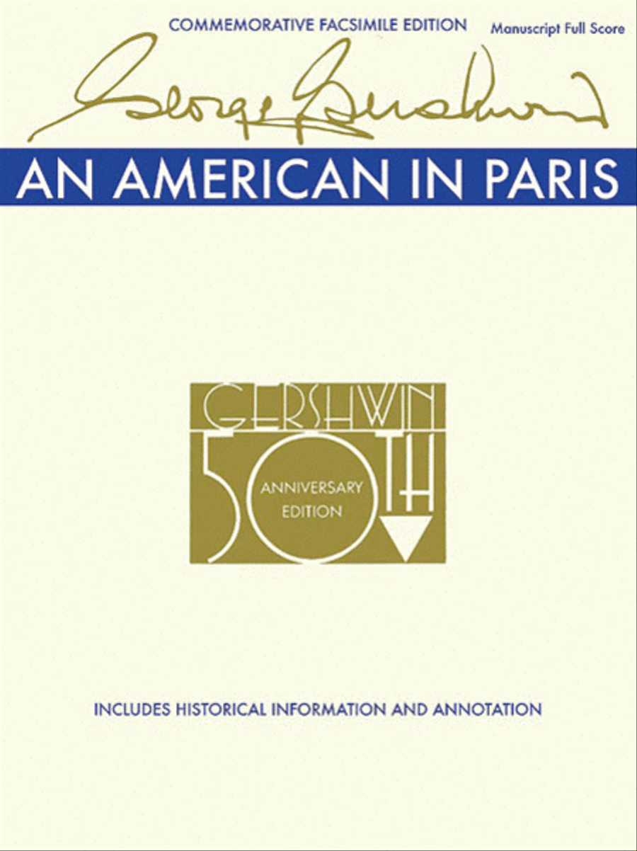 An American in Paris Full Orchestra scores gallery preview page 1