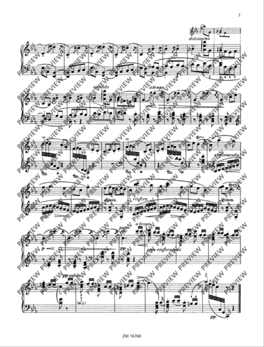 Romantic Sketches Romantic Sketches Piano Solo scores gallery preview page 8