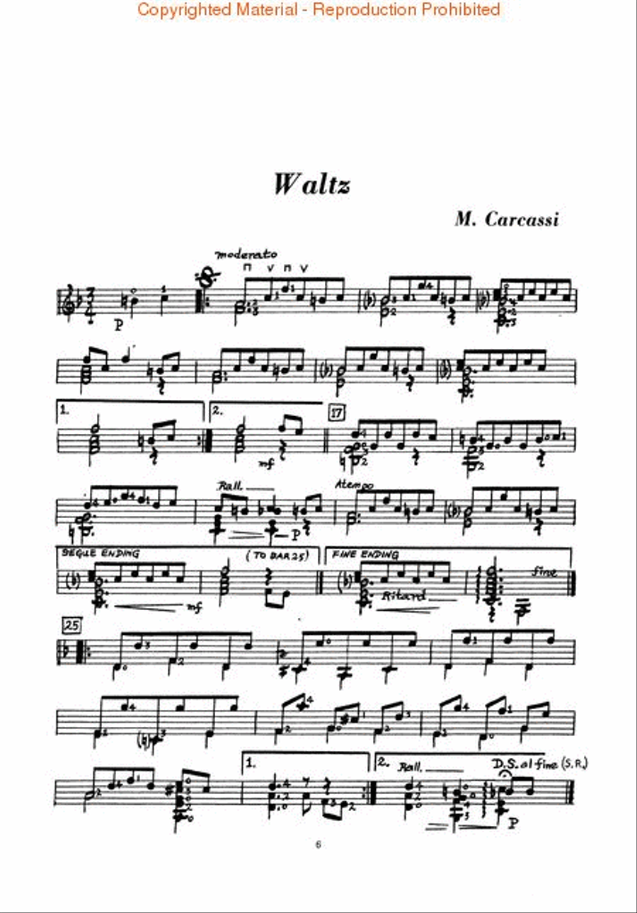 Classical Studies For Pick-Style Guitar - Volume 1 Acoustic Guitar scores gallery preview page 3