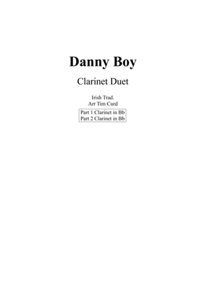 Danny Boy for Clarinet Duet