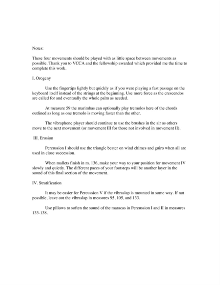 Terraqueous Percussion Ensemble scores gallery preview page 3