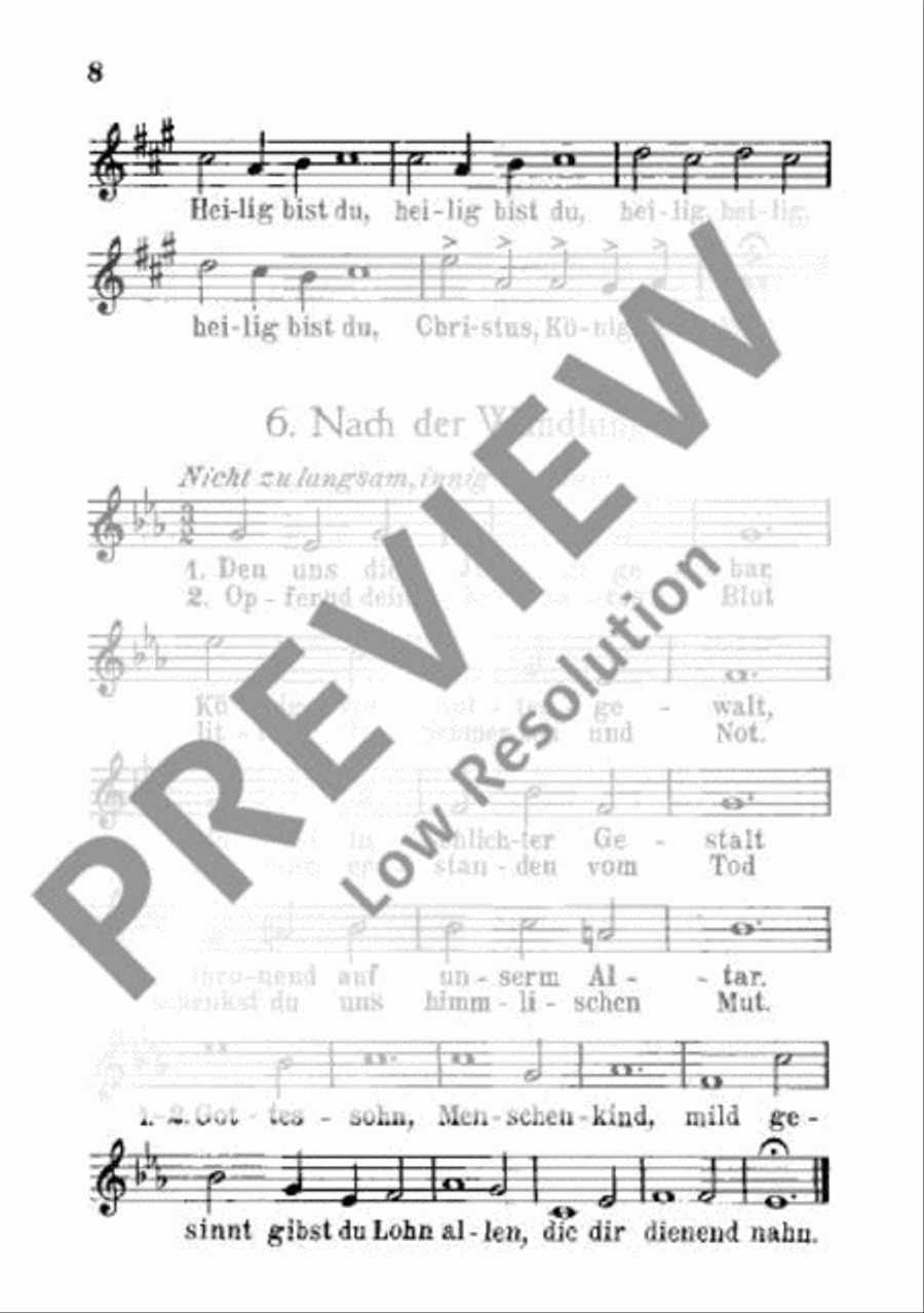 Christ-König-Messe TB scores gallery preview page 9