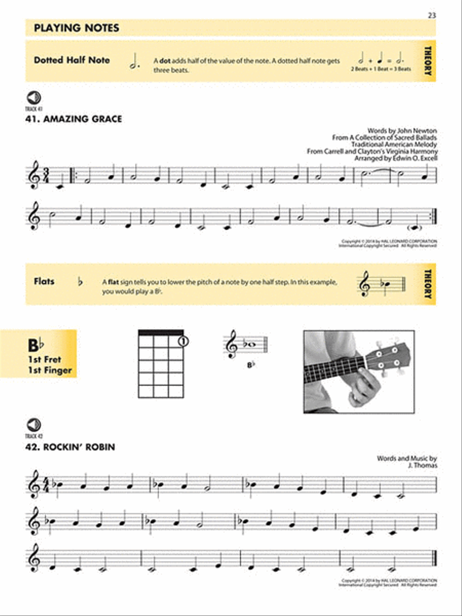 Essential Elements for Ukulele – Method Book 1 Ukulele scores gallery preview page 5