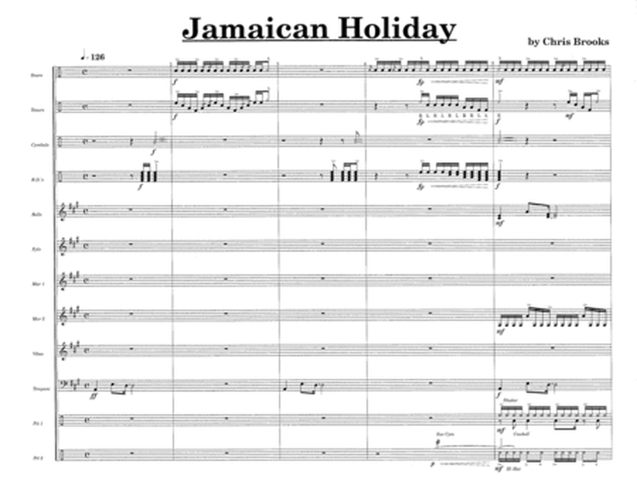 Jamaican Holiday w/Tutor Tracks