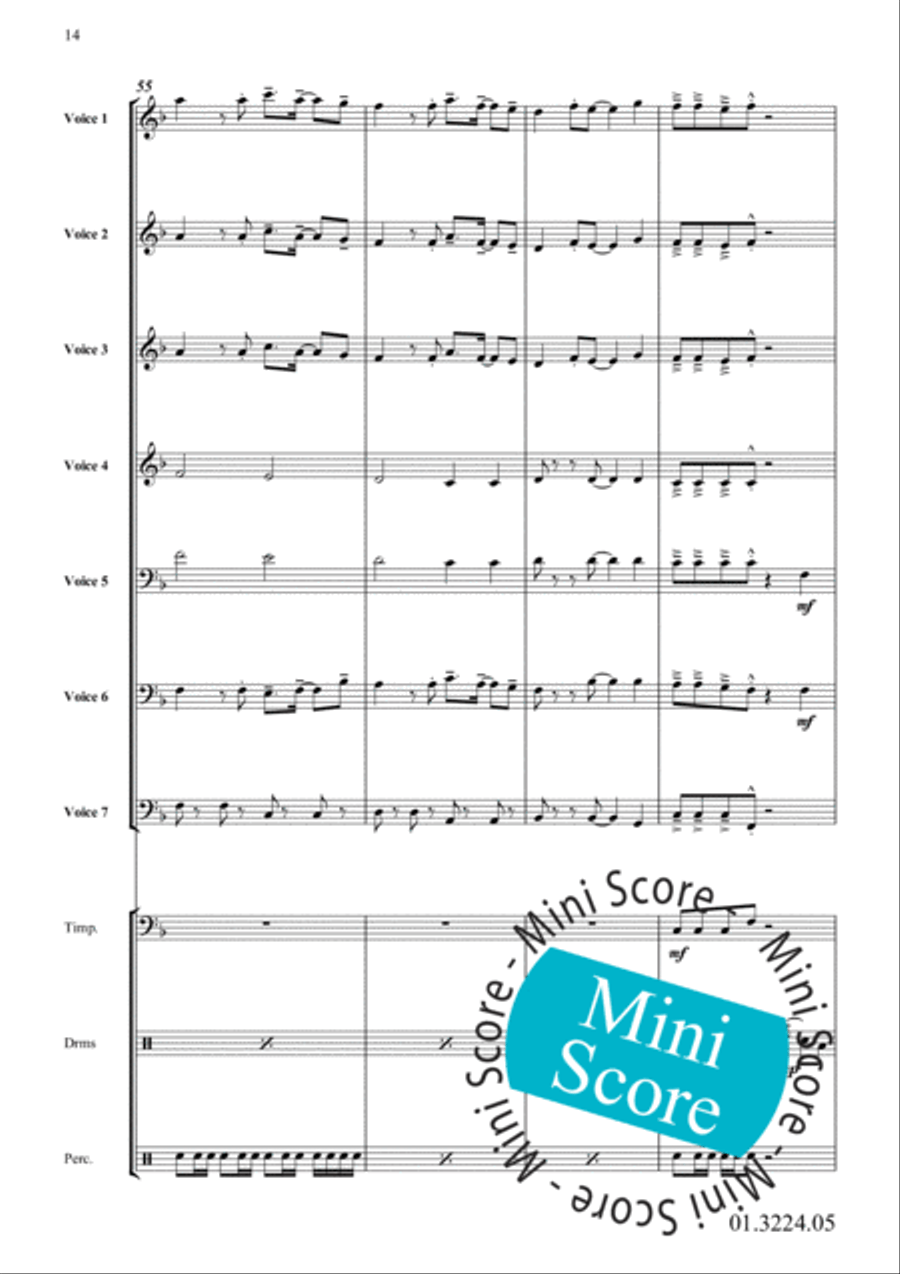 Stan and Stacy Fanfare Band scores gallery preview page 18