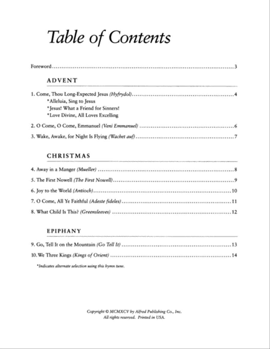 Hymn Descants for Ringers and Singers, Vol. I Choir scores gallery preview page 2