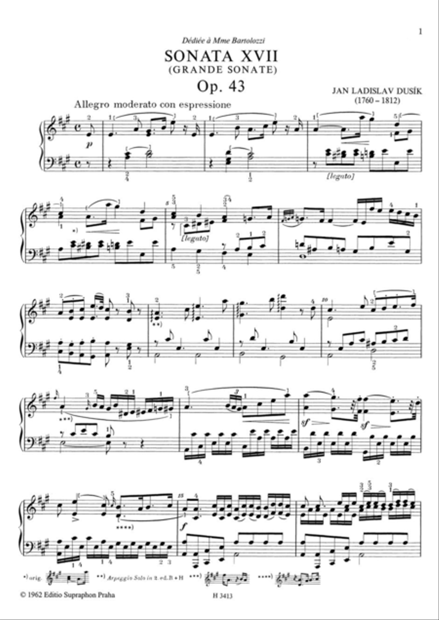 Sonaten XVII-XXIII Piano Solo scores gallery preview page 2