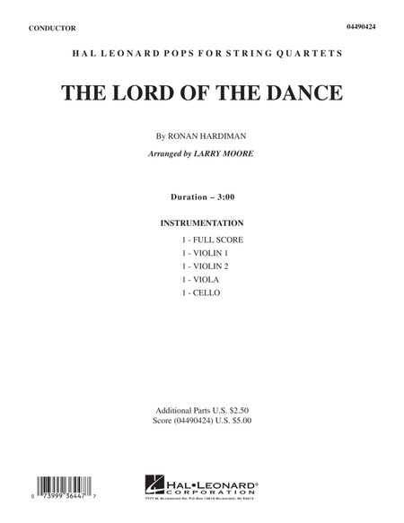 The Lord of the Dance - Full Score