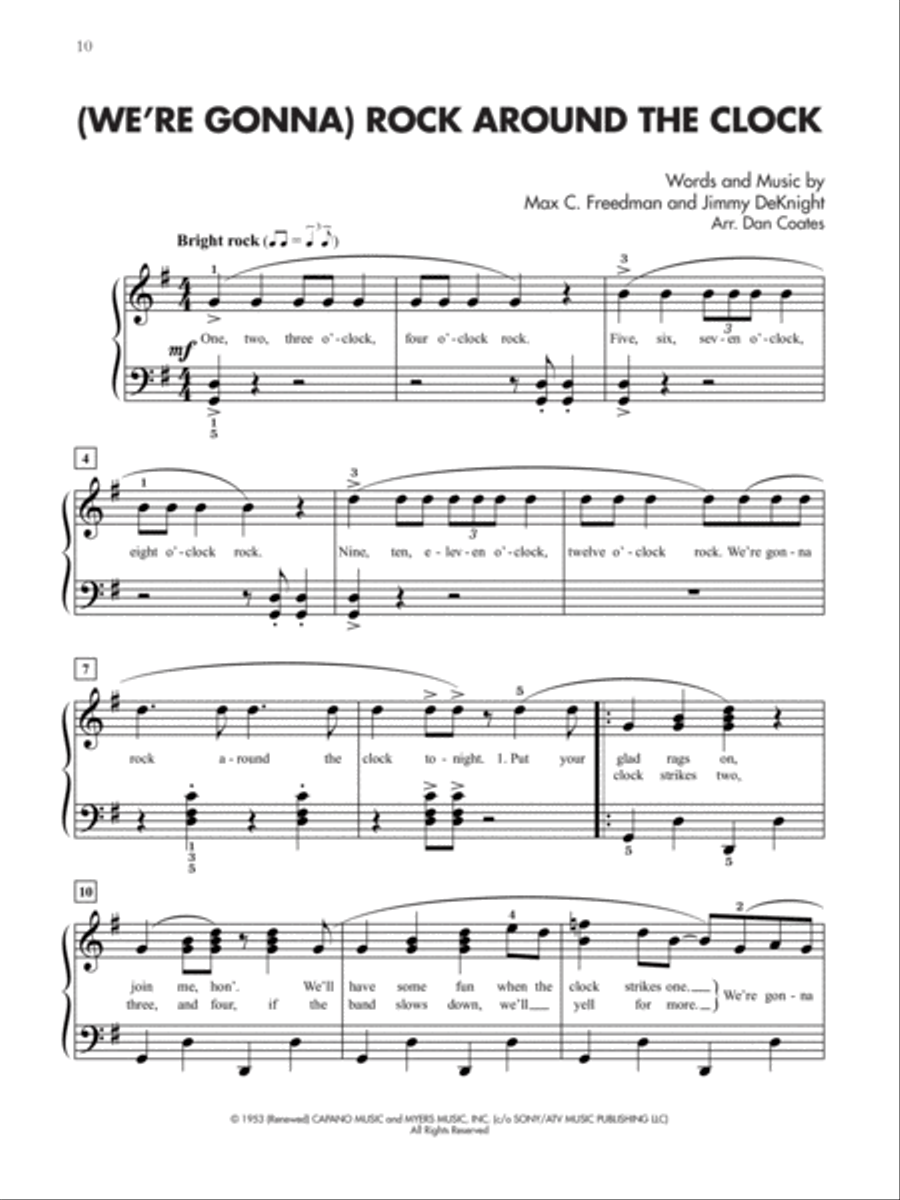 Jukebox Hits for Teens, Book 2 Piano Solo scores gallery preview page 3
