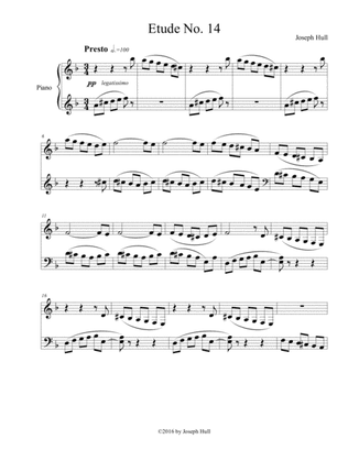 Etude for Piano No. 14