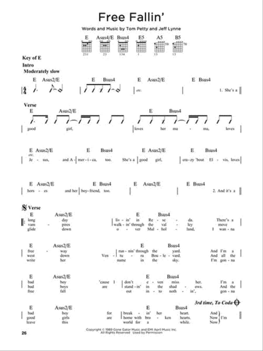 First 50 Songs You Should Play on Acoustic Guitar Acoustic Guitar scores gallery preview page 4