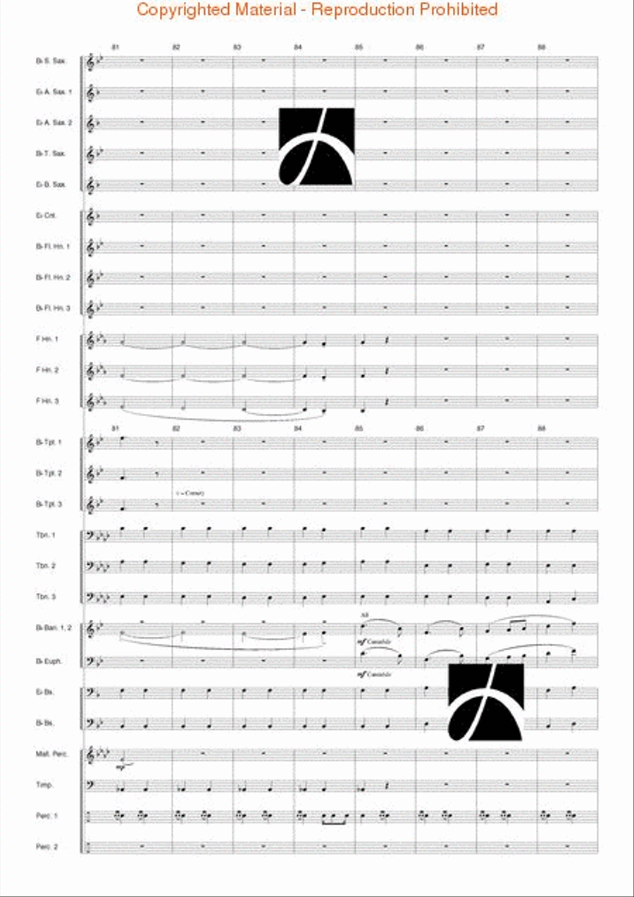 Artemis (Fulnaho) Concert Band scores gallery preview page 12