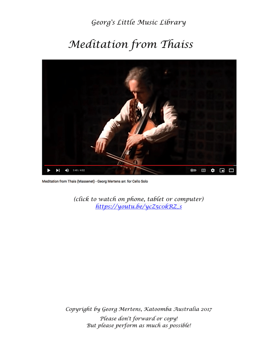Meditation from 