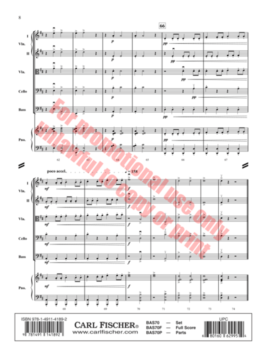 Kith and Kin String Orchestra scores gallery preview page 9
