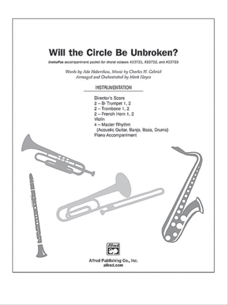 Will the Circle Be Unbroken? Choir scores gallery preview page 1
