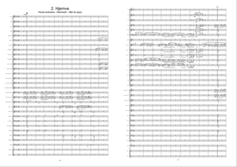 Lyriske Stykker Lyriske Stykker Concert Band scores gallery preview page 4