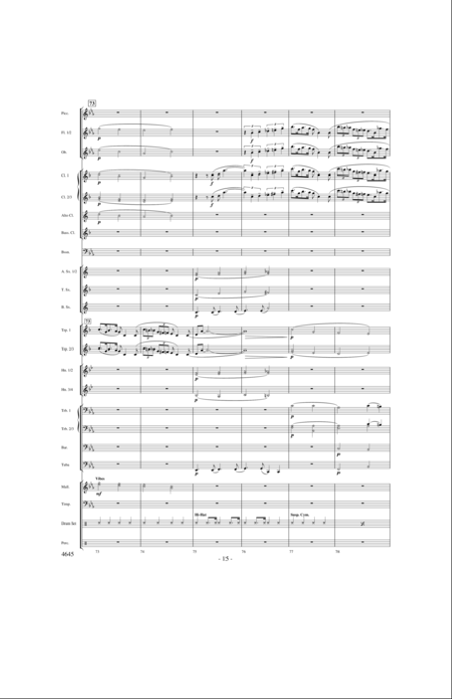 New York: 1927 Concert Band scores gallery preview page 14