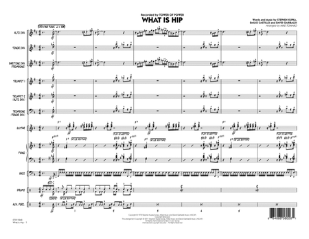 What Is Hip - Conductor Score (Full Score)