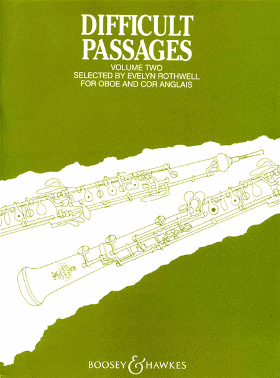 Difficult Passages – Volume 2 English Horn scores gallery preview page 1
