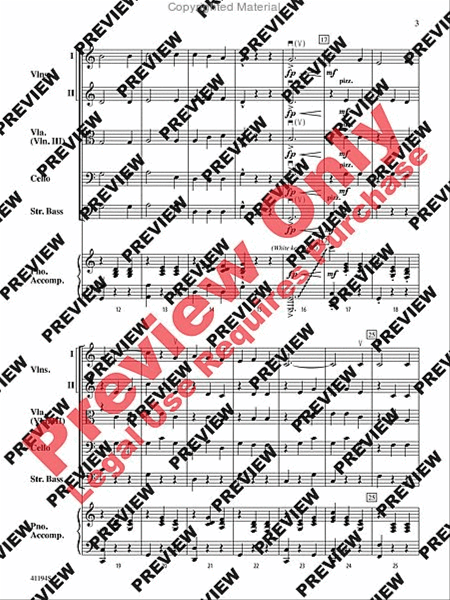 The Wizard of Oz, Suite from String Orchestra scores gallery preview page 4