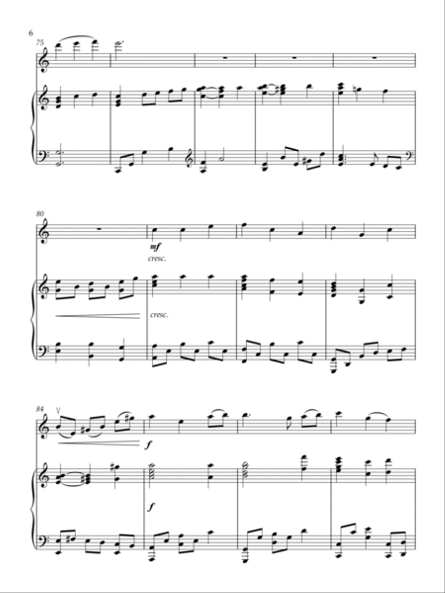 We'll Bring the World His Truth Violin Solo scores gallery preview page 6