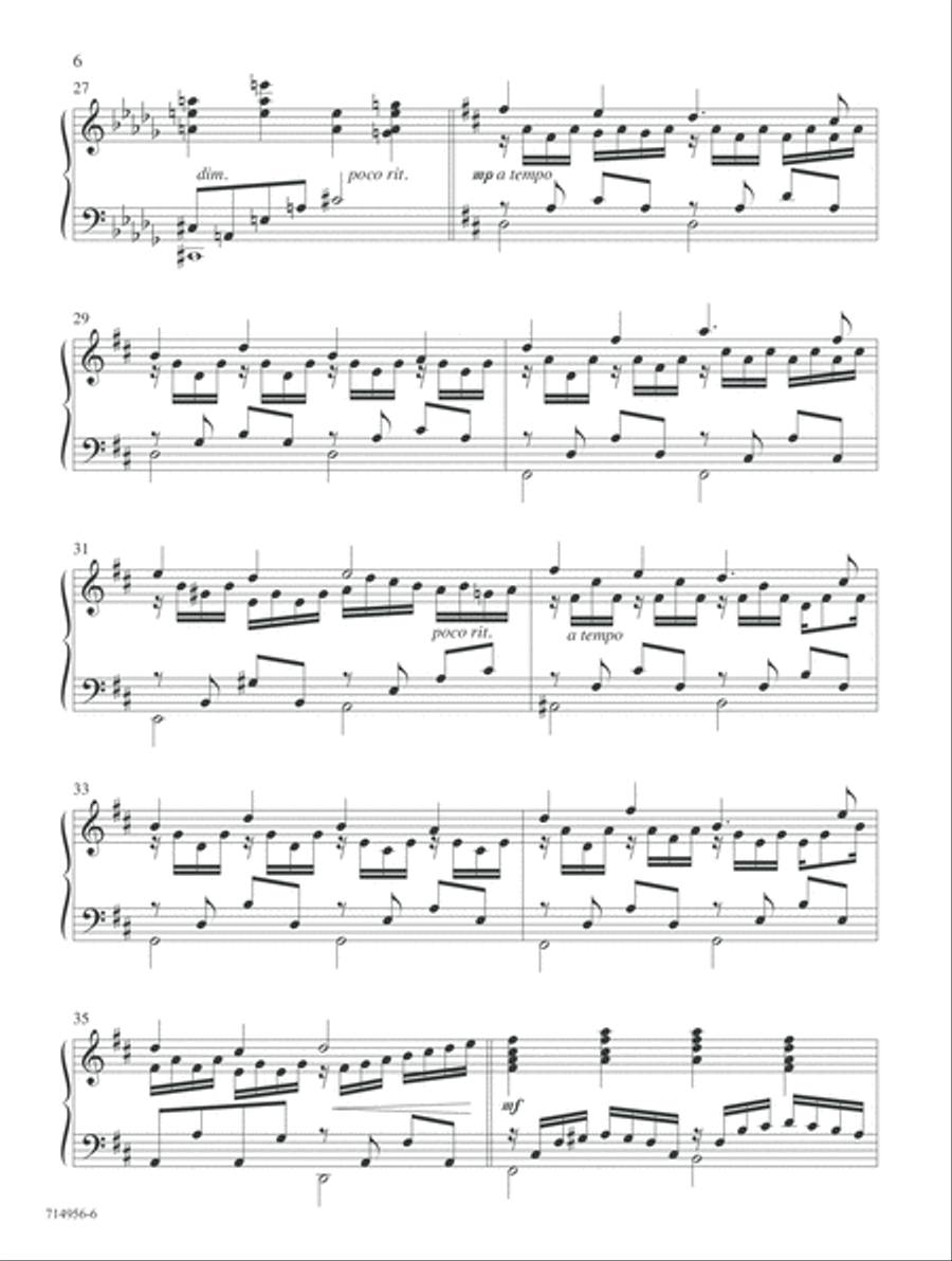 Gospel Gold (Digital Download) Piano Solo scores gallery preview page 6