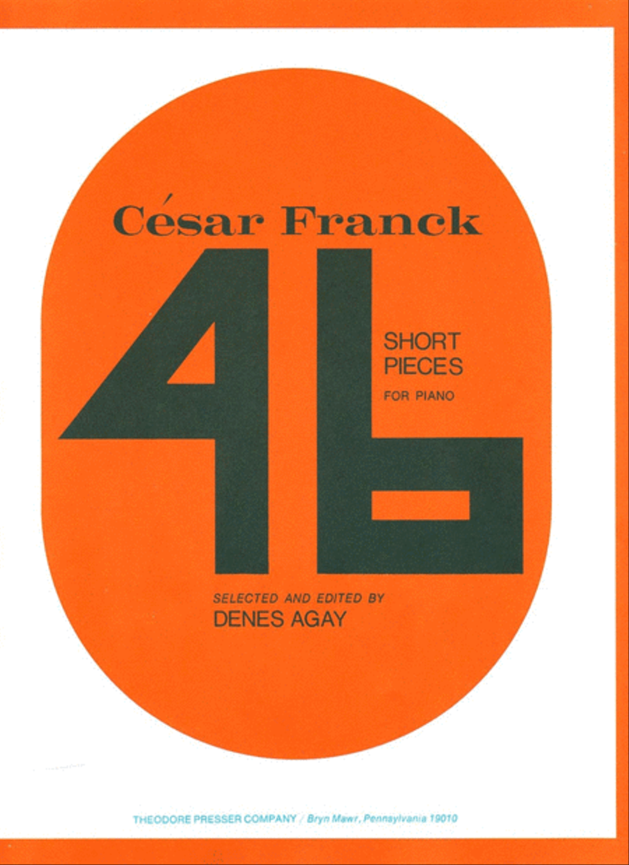 46 Short Pieces For Piano Chamber Music scores gallery preview page 1