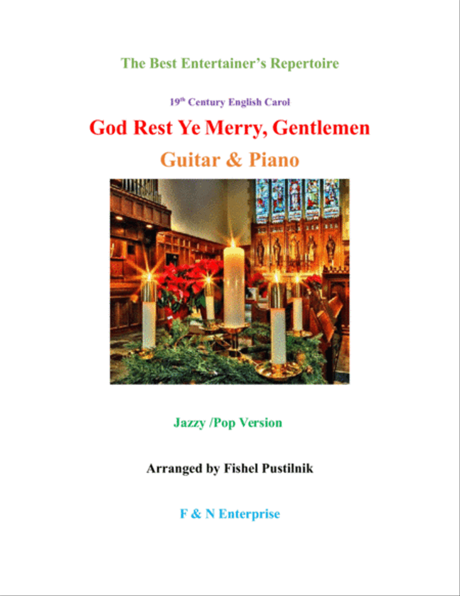 "God Rest Ye Merry, Gentlemen" for Guitar and Piano image number null