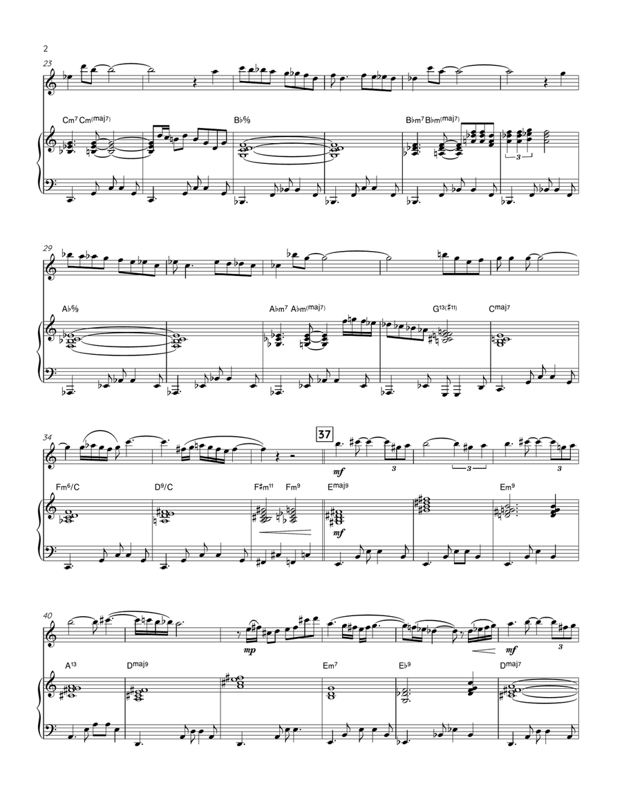 Midnight Sun Midnight Sun Flute scores gallery preview page 2
