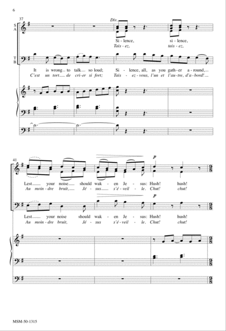 Bring a Torch, Jeanette, Isabella 4-Part scores gallery preview page 6