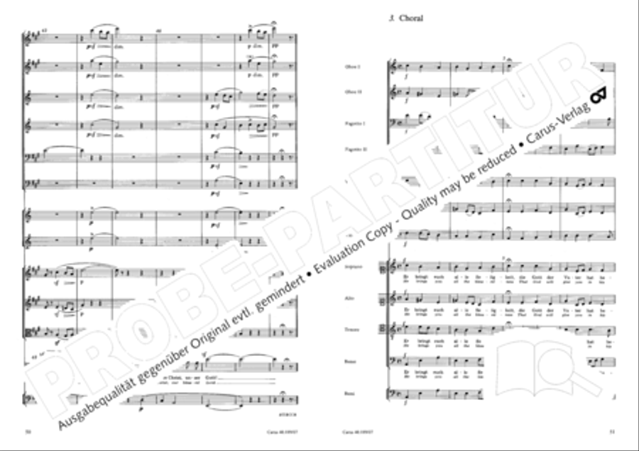 From heav'n on high (Vom Himmel hoch) SSATB scores gallery preview page 27