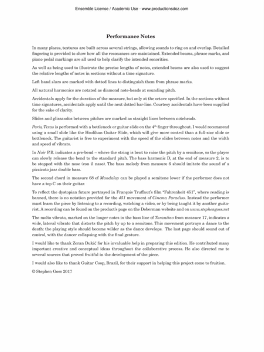 Cinema Paradiso Cinema Paradiso Classical Guitar scores gallery preview page 2