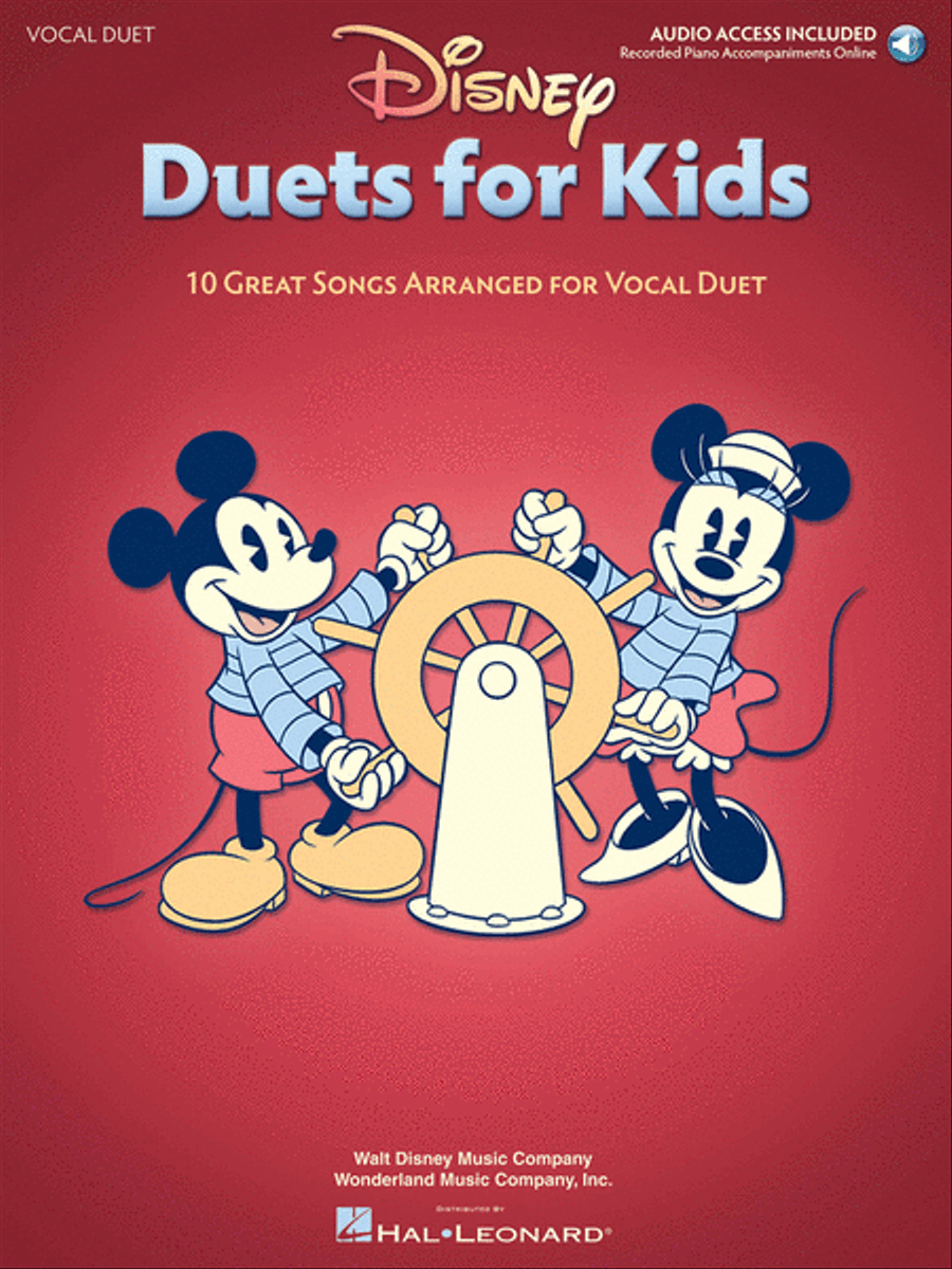 Disney Duets for Kids Vocal Duet scores gallery preview page 1