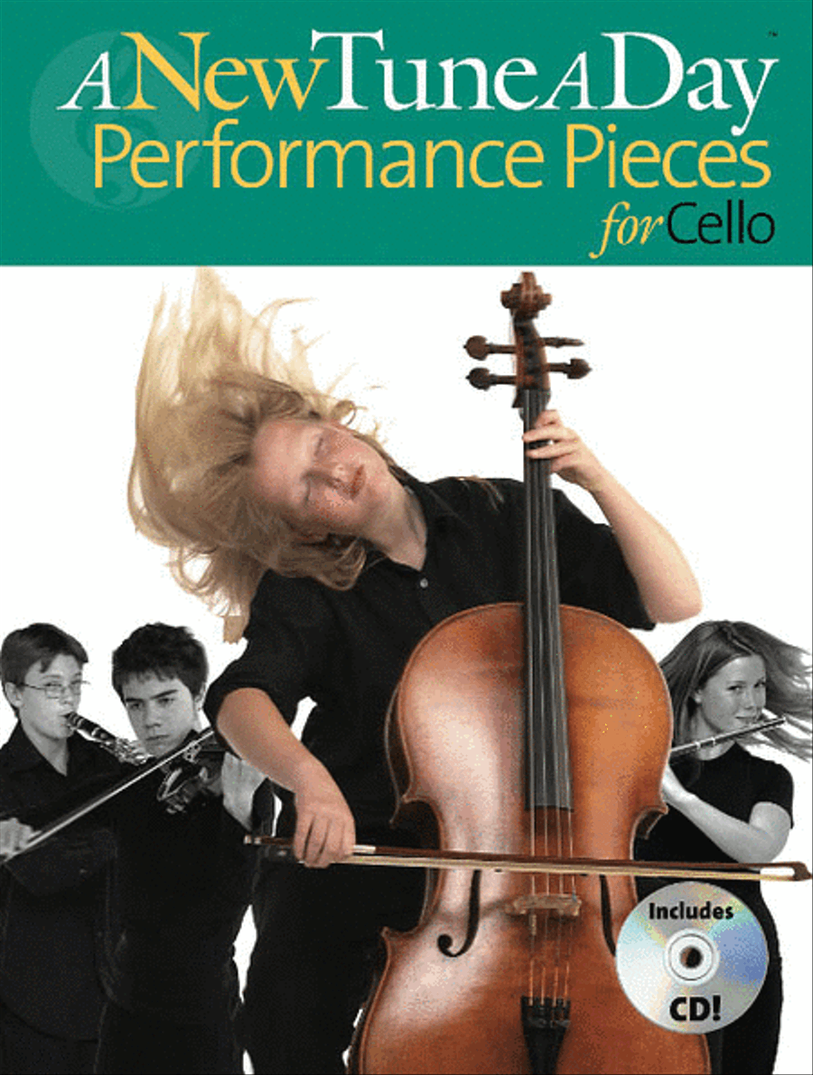 A New Tune a Day - Performance Pieces for Cello Cello scores gallery preview page 1