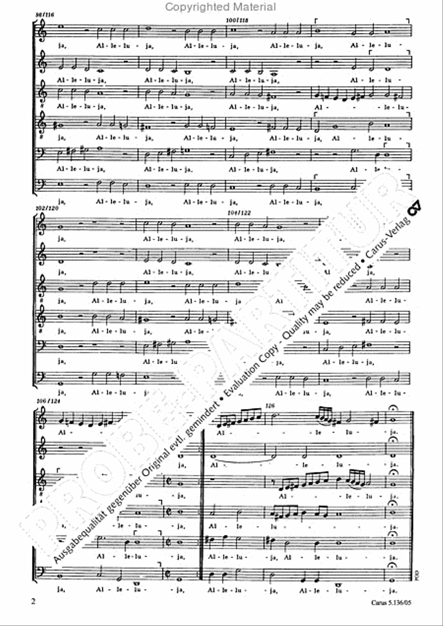 Maria, gegrusset seist du Choir scores gallery preview page 3