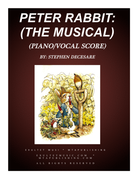 Peter Rabbit: (the musical) (Piano/Vocal Score) image number null