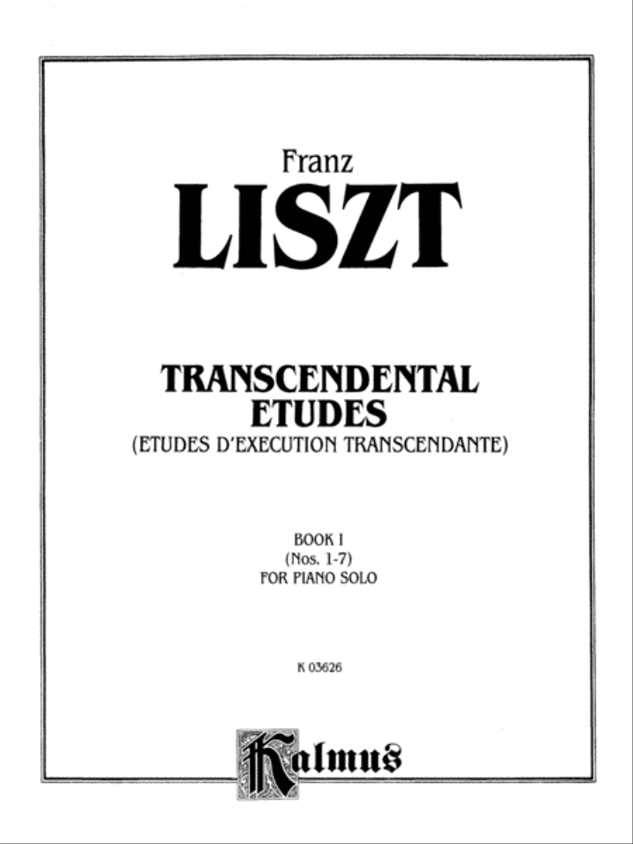 Transcendental Etudes, Volume 1 Piano Method scores gallery preview page 2