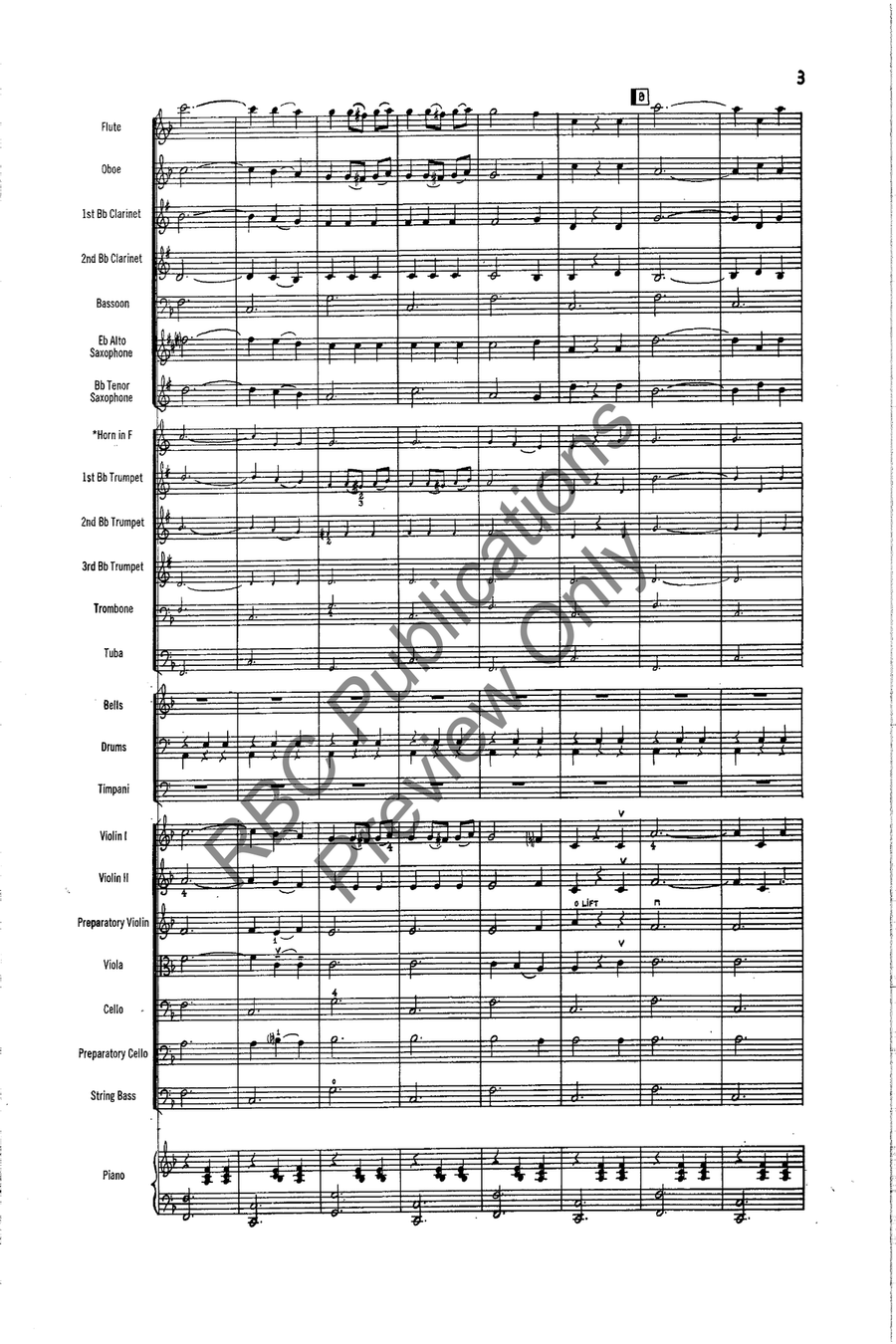 Waltz From La Traviata Waltz From La Traviata Full Orchestra scores gallery preview page 6