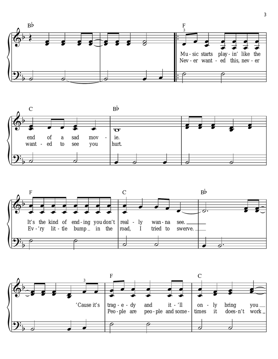 Breathe Easy Piano scores gallery preview page 3