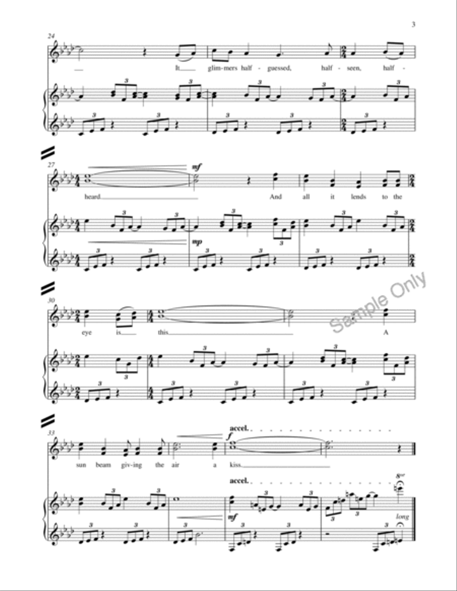 Be Like A Bird SSA scores gallery preview page 5