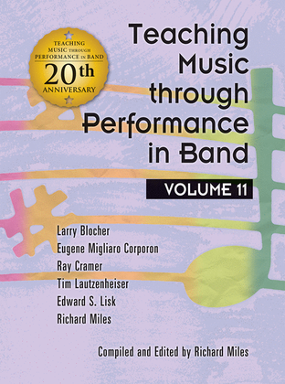 Teaching Music through Performance in Band - Volume 11